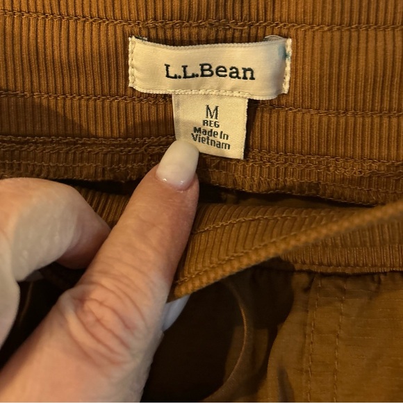 LL Bean Brown Cargo Pants - Picture 4 of 7